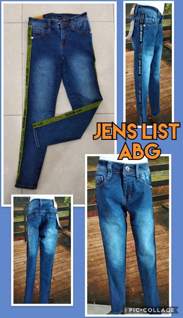 Obral Grosir Baju Murah Kulakan Surabaya Distributor Jeans List ABG Terbaru Murah 58ribuan  