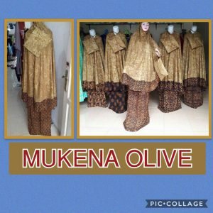 Obral Grosir Baju Murah Kulakan Surabaya Distributor Mukena Olive Dewasa Murah 92ribuan  