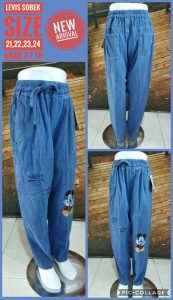 Obral Grosir Baju Murah Kulakan Surabaya Supplier celana levis sobek anak murah surabaya 32ribuan  