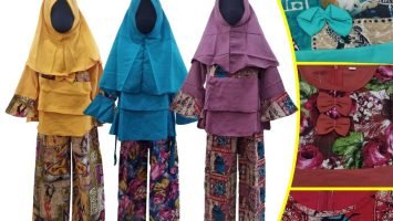 Obral Grosir Baju Murah Kulakan Surabaya Pabrik Gamis Linen Anak Murah di Surabaya  