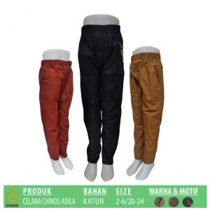 Obral Grosir Baju Murah Kulakan Surabaya Distributor Celana Chinos Anak Murah di Surabaya  