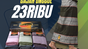 Obral Grosir Baju Murah Kulakan Surabaya KONVEKSI SARUNG GAJAH UNGGUL TERMURAH DI SURABAYA RP 23.000  